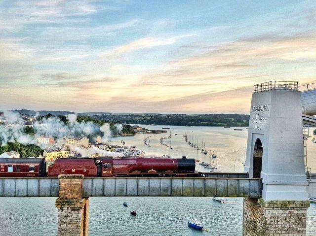 Crossing Tamar on Saturday Crossing Tamar on Saturday | Steam Train Princess Elziabeth